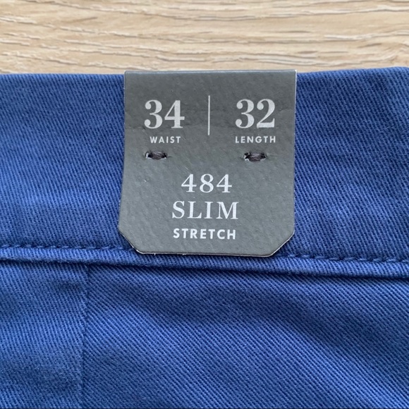 J. Crew 484 Slim-Fit Stretch Chino Pant Size 34x32 - Picture 8 of 10